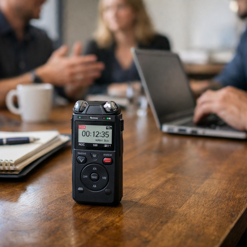 Voice Recorders for Evidence: How Background Noise Ruins Recordings at Home and Small Business