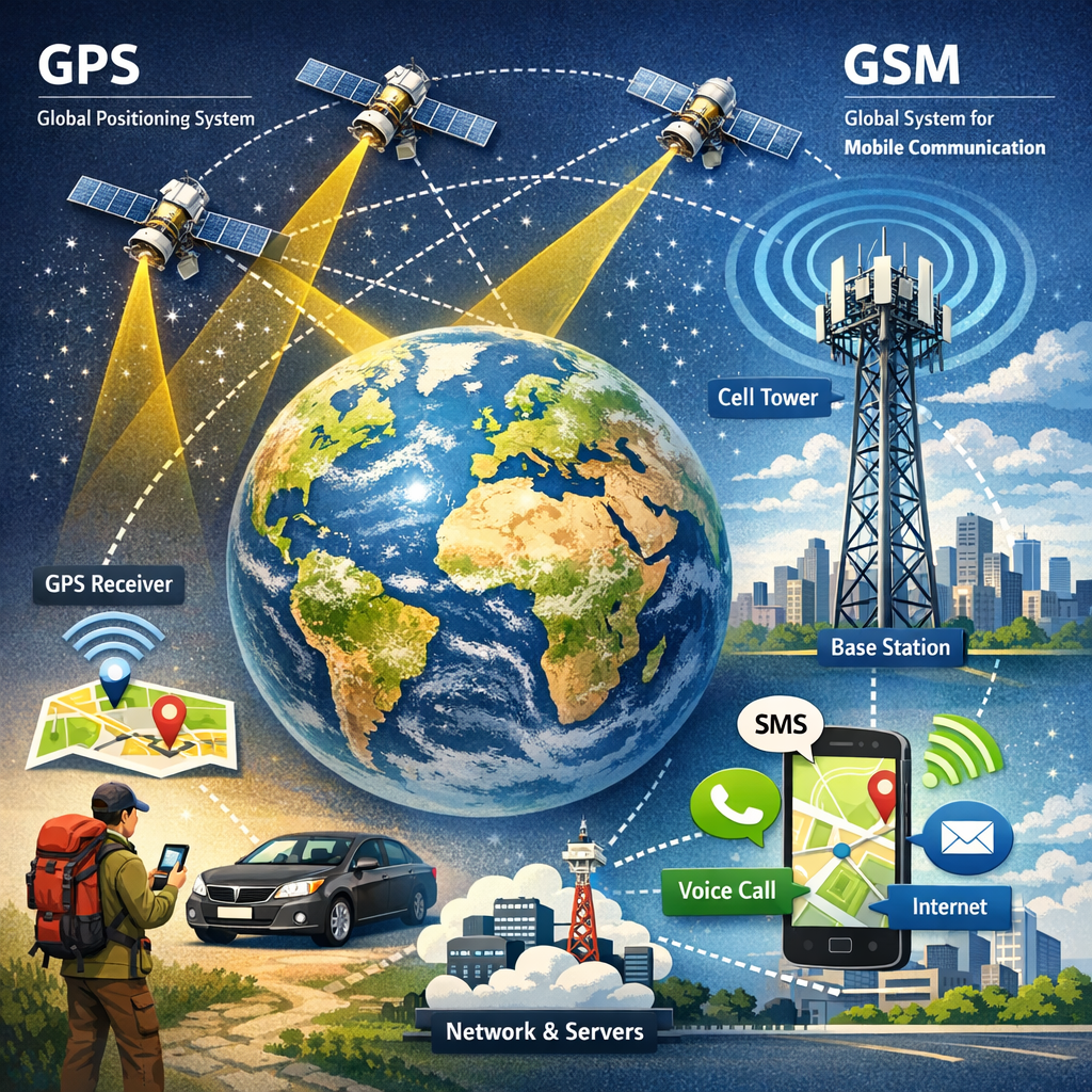 GPS Trackers for Homeowners and Small Businesses: Location Calculation vs Data Transmission