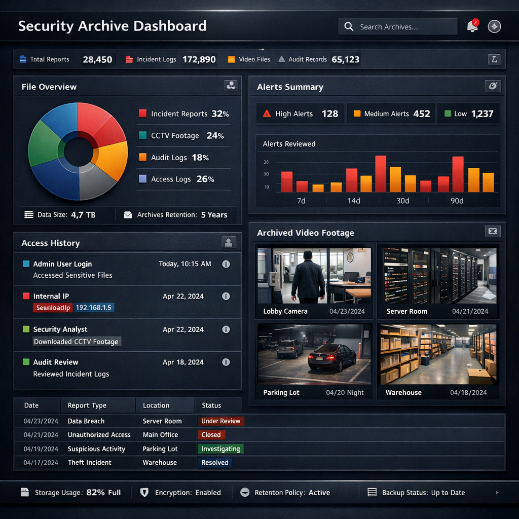 Video Surveillance Retention Rules for Small Businesses and Offices