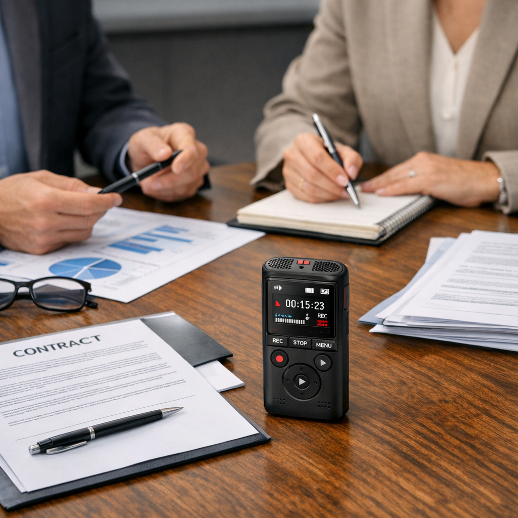 Voice Recorders for Homeowners and Small Businesses: Consent & Legal Boundaries
