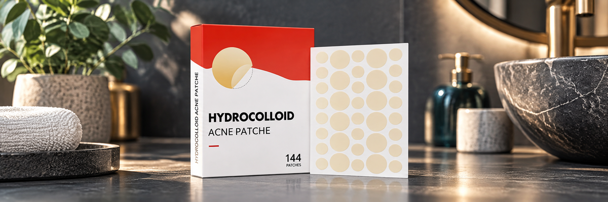 Acne Treatment – Skincare collection product in a practical setting
