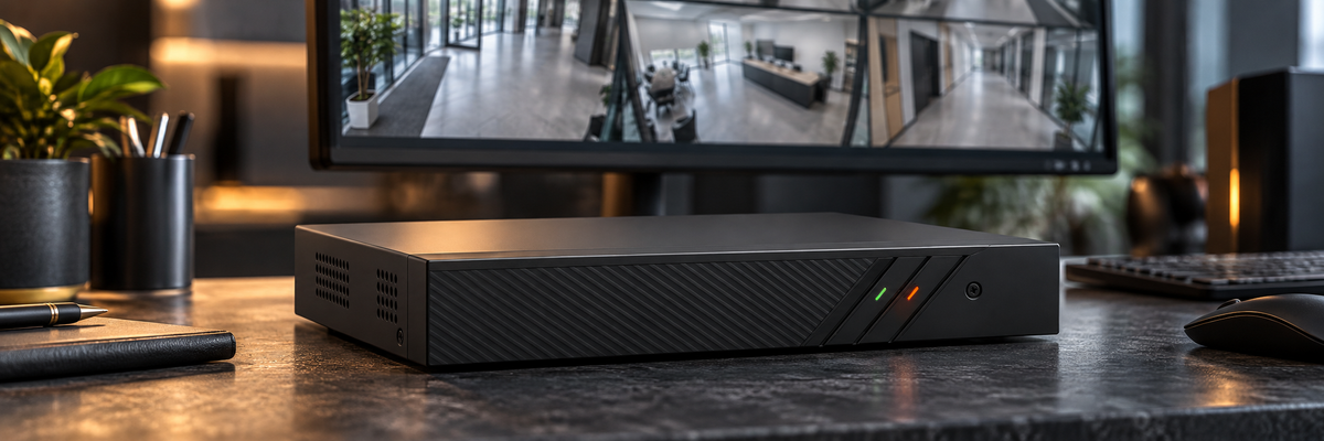 Network video recorder on a security workstation