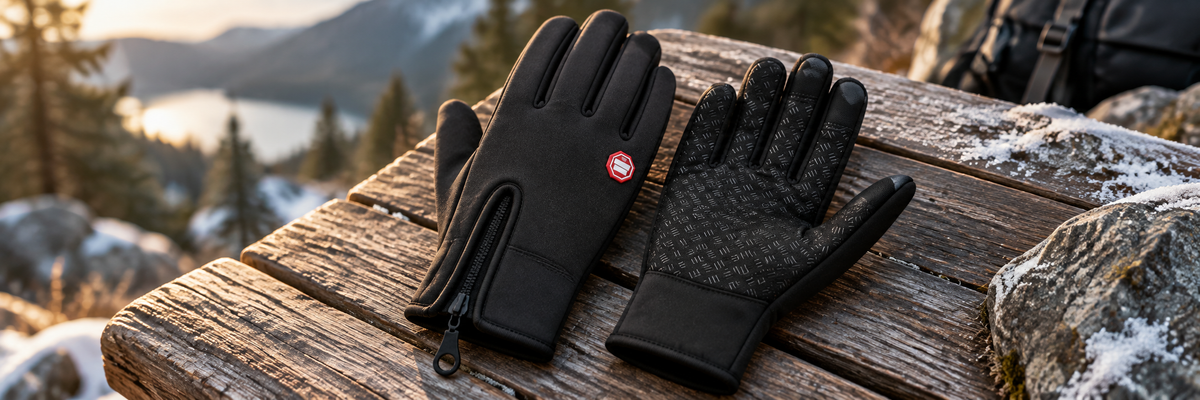 Scarves and Gloves collection product in a practical setting