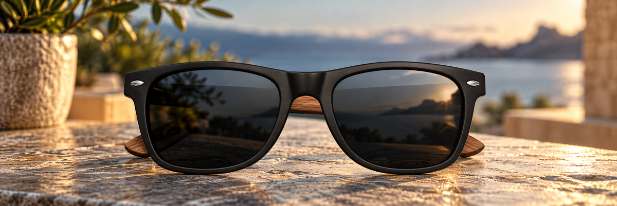 Eyewear collection product in a practical setting