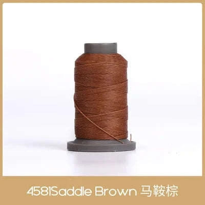 0.45mm Waxed Polyester Leather Sewing Thread 120m Spool-Kiwi Green-1spool / United States