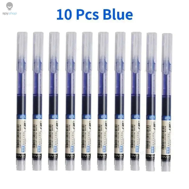 0.5mm Gel Pen Set – Smooth, Precise Writing for School and Office-10pcs red