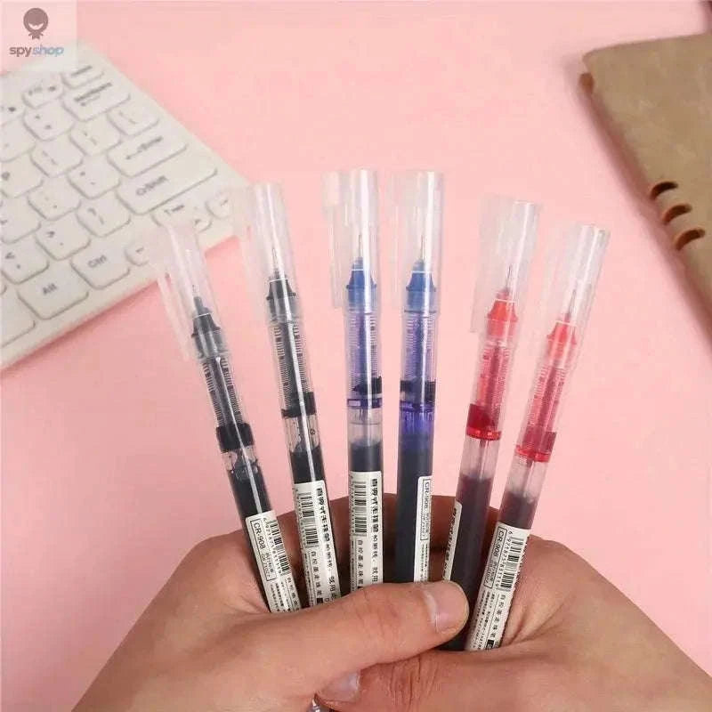0.5mm Gel Pen Set – Smooth, Precise Writing for School and Office-10pcs red