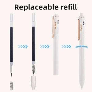 0.5mm Smooth Black Gel Pens 5-Pack for School and Office Writing-5pcs / black / United States