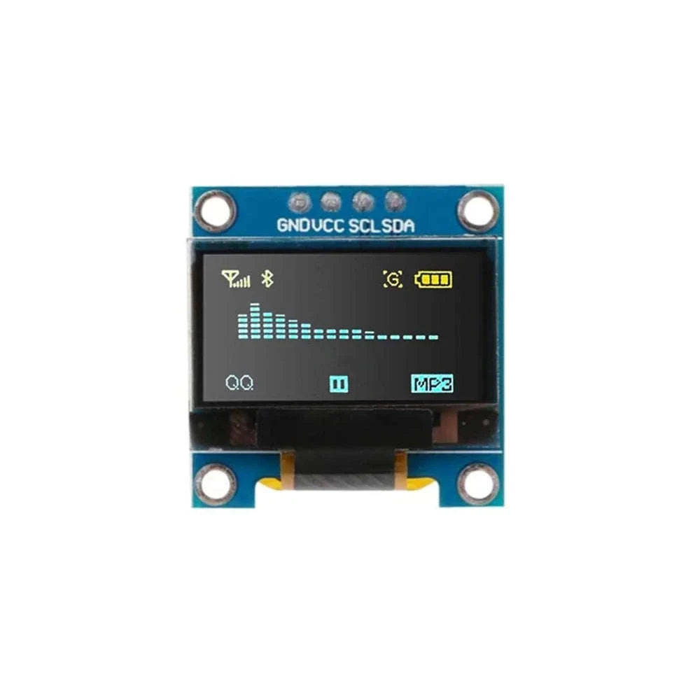 0.96 Inch OLED Display Module 128x64 I2C SSD1306-Yellow Blue 10pcs