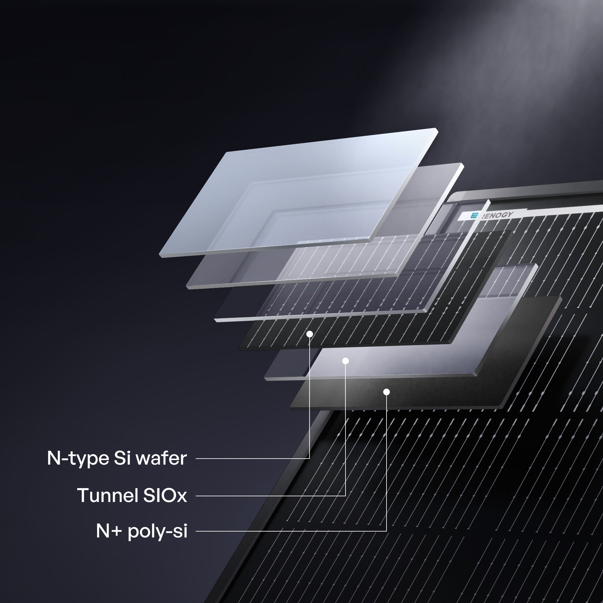 120W N-Type Solar Panel for 12V/24V Off-Grid Systems