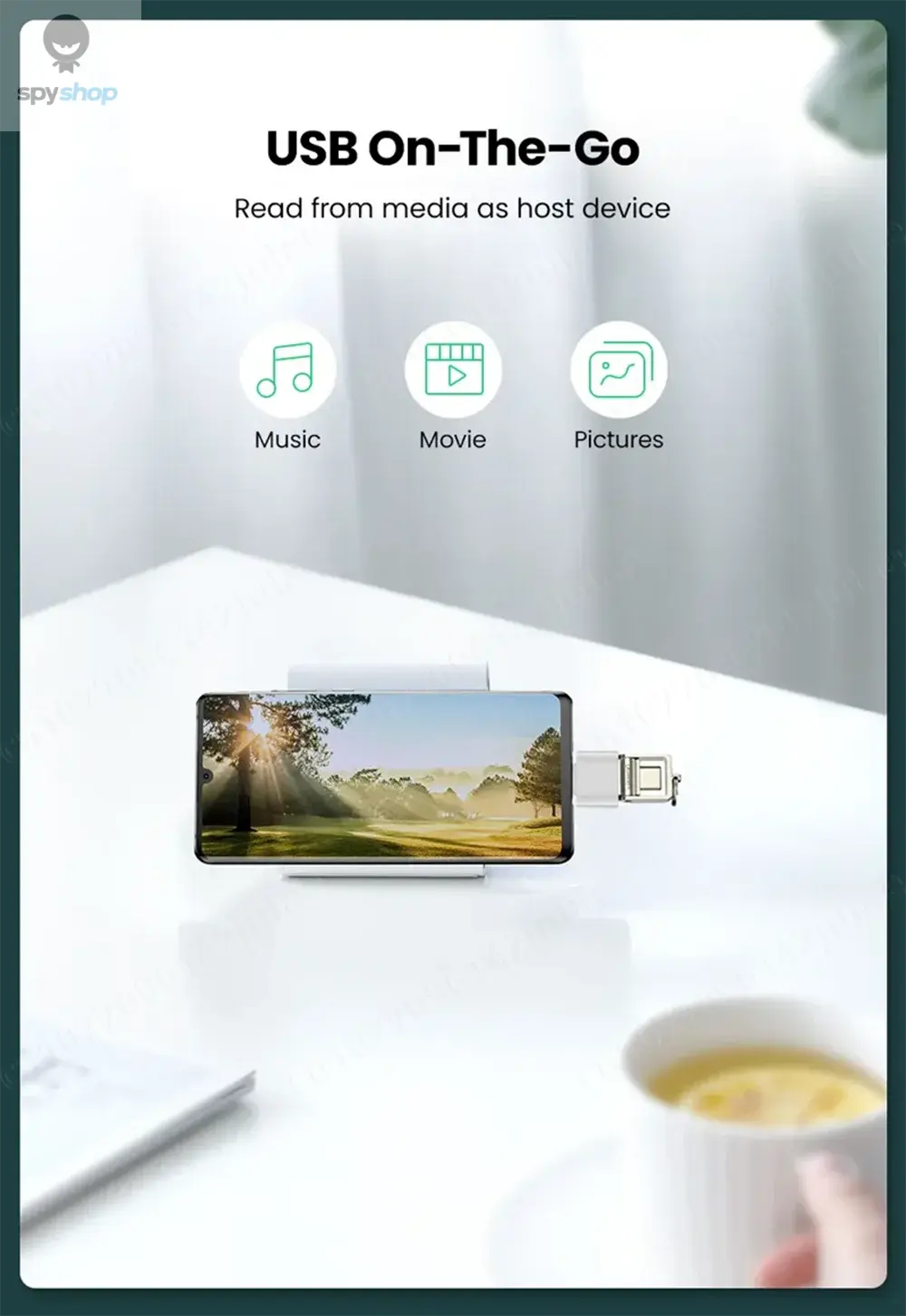 1-10Pcs New Universal Type-C To USB 3.0 OTG Adapter Connector For Xiaomi 13 Huawei P60 Samsung S23 Mouse Keyboard USB Disk Flash Spy-shop.com