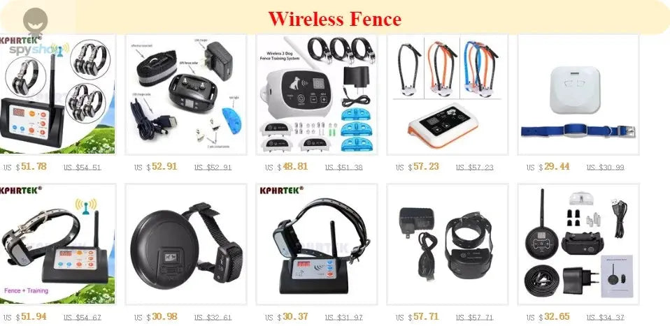 1/2/3 Wireless Electric Dog Pet Fence Shock Collar System Waterproof Transmitter 100g2280 Spy-shop.com