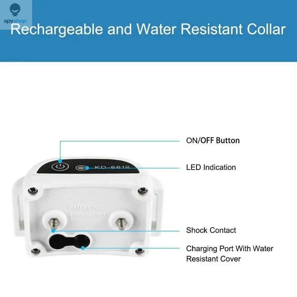 1/2/3 Wireless Electric Dog Pet Fence Shock Collar System Waterproof Transmitter 100g2280 Spy-shop.com