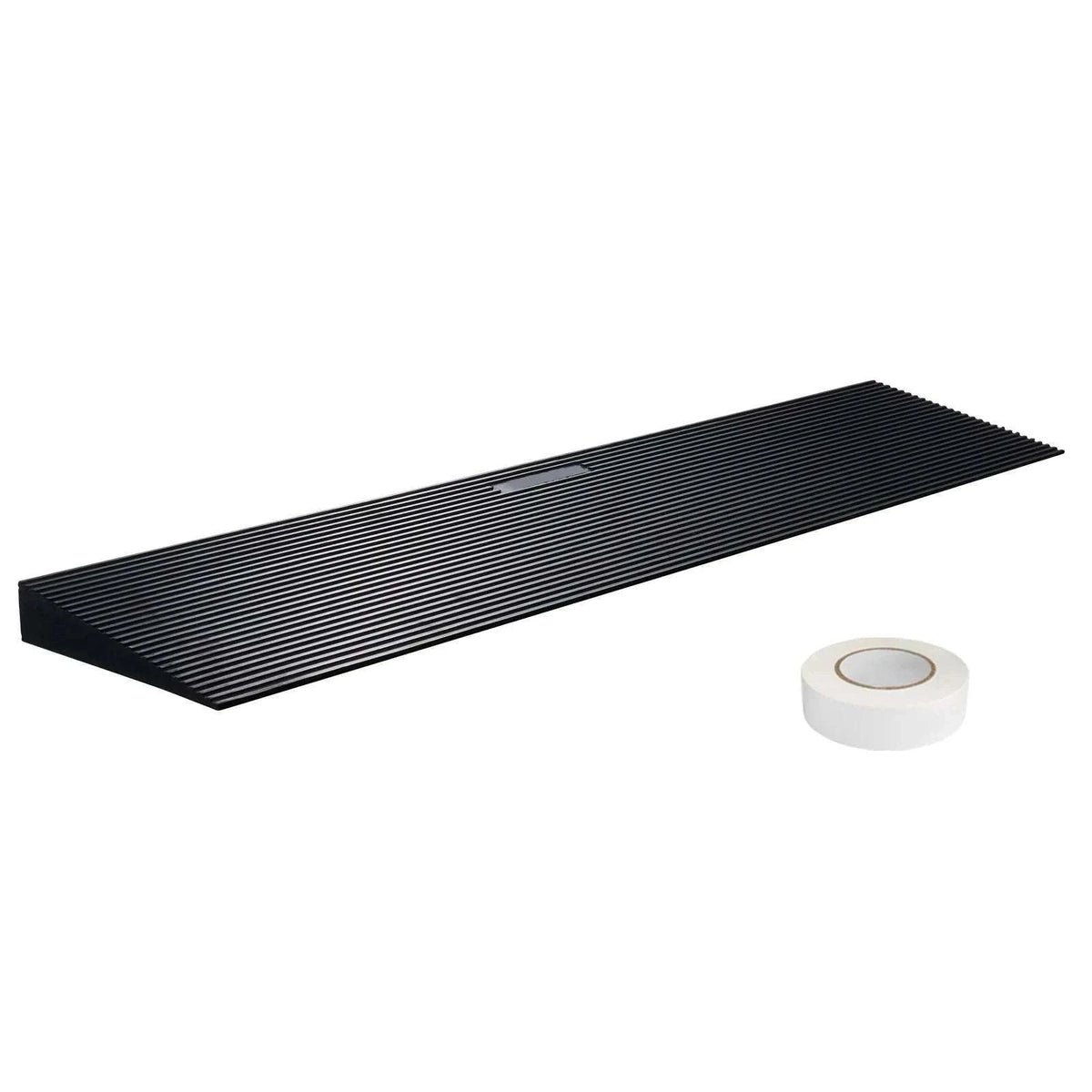 1.2" Threshold Ramp Rubber Wheelchair Ramp Cuttable Heavy Duty-35.4x7.9x1.2in / United States