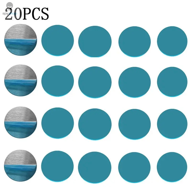 1/20Pcs Magnetic Metal Plate For Magnetic Car Phone Holder Universal Iron Sheet Sticker Stand Mobile Phone Magnet Holder Mount Spy-shop.com