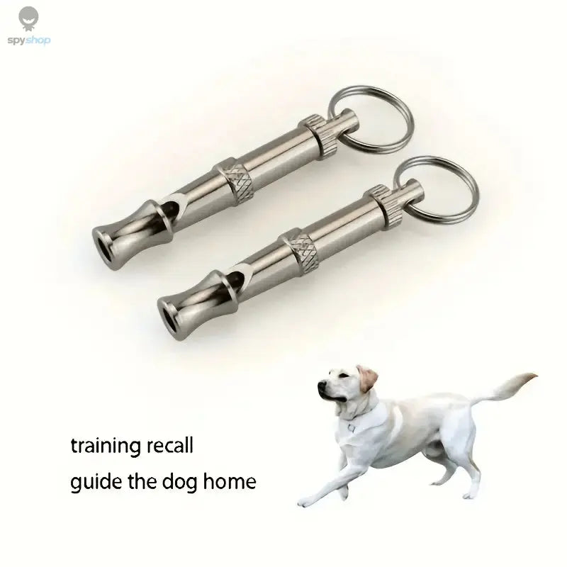 1/2Pcs Dog Whistle To Stop Barking, Adjustable Sound Pitch Dog Whistle With Keychain, Professional Recall Pet Puppy Cat Dog Spy-shop.com