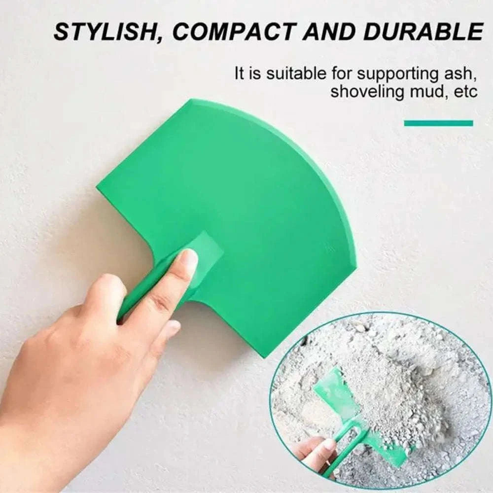 1/2Pcs Curved Bucket Scoop Scraper Spackle Paint Putty Knife Drywall Finishing Plaster Scraping Decals Patch Construction Tools-2PCS