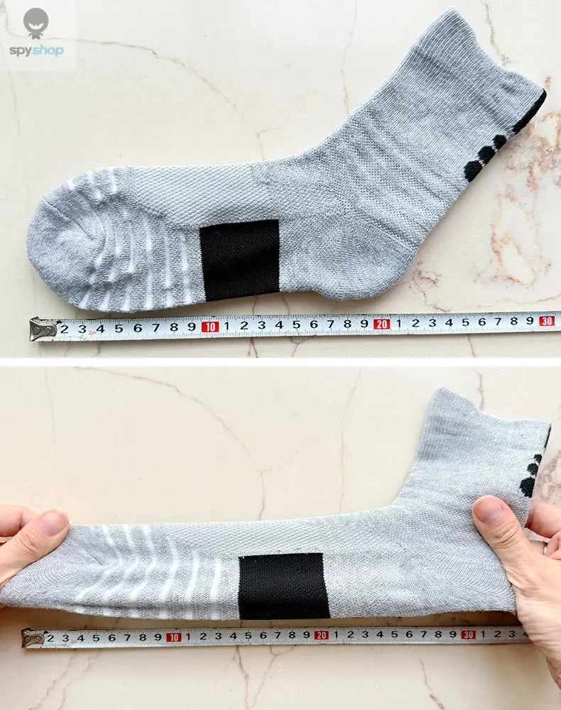 1/3 Pairs Anti-slip Football Socks Men Cotton Sock Short Long Tube Soccer Basketball Sport Socks Breathable Deodorous Sock 39-45 Spy-shop.com