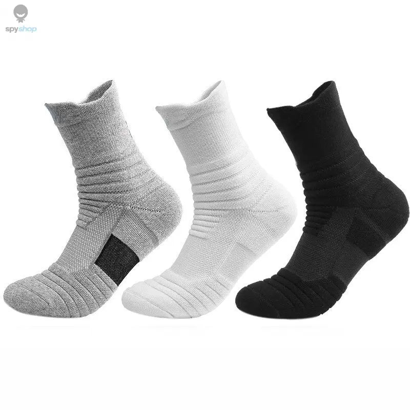 1/3 Pairs Anti-slip Football Socks Men Cotton Sock Short Long Tube Soccer Basketball Sport Socks Breathable Deodorous Sock 39-45 Spy-shop.com
