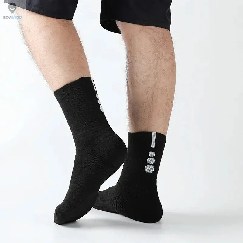 1/3 Pairs Anti-slip Football Socks Men Cotton Sock Short Long Tube Soccer Basketball Sport Socks Breathable Deodorous Sock 39-45 Spy-shop.com