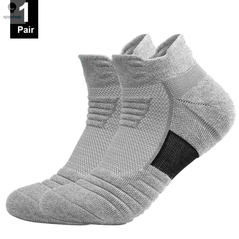 1/3 Pairs Anti-slip Football Socks Men Cotton Sock Short Long Tube Soccer Basketball Sport Socks Breathable Deodorous Sock 39-45 Spy-shop.com