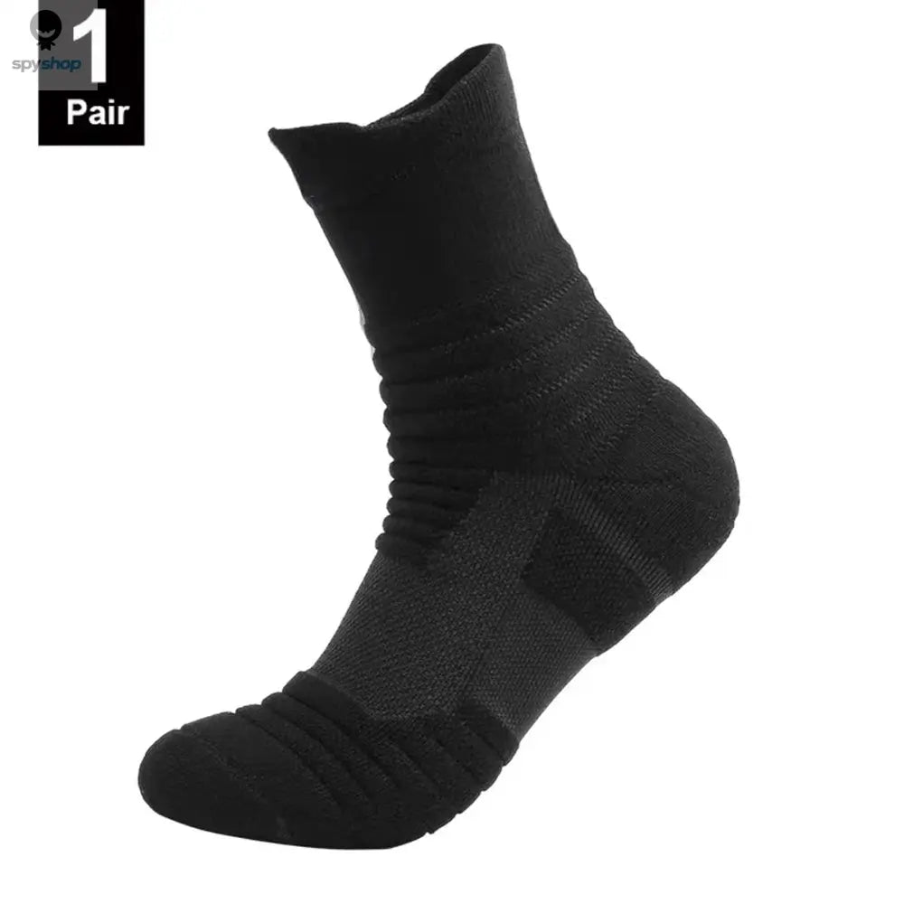 1/3 Pairs Anti-slip Football Socks Men Cotton Sock Short Long Tube Soccer Basketball Sport Socks Breathable Deodorous Sock 39-45 Spy-shop.com