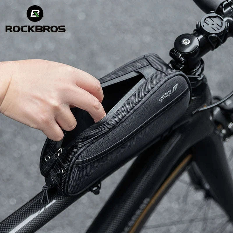 1.3L Bicycle Top Tube Bag with Earphone Port-30120096001 / about 1.3L