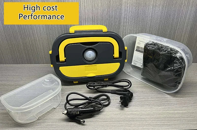 1.5L Electric Lunch Box Food Heater for Car & Home Leak-Proof-US / United States