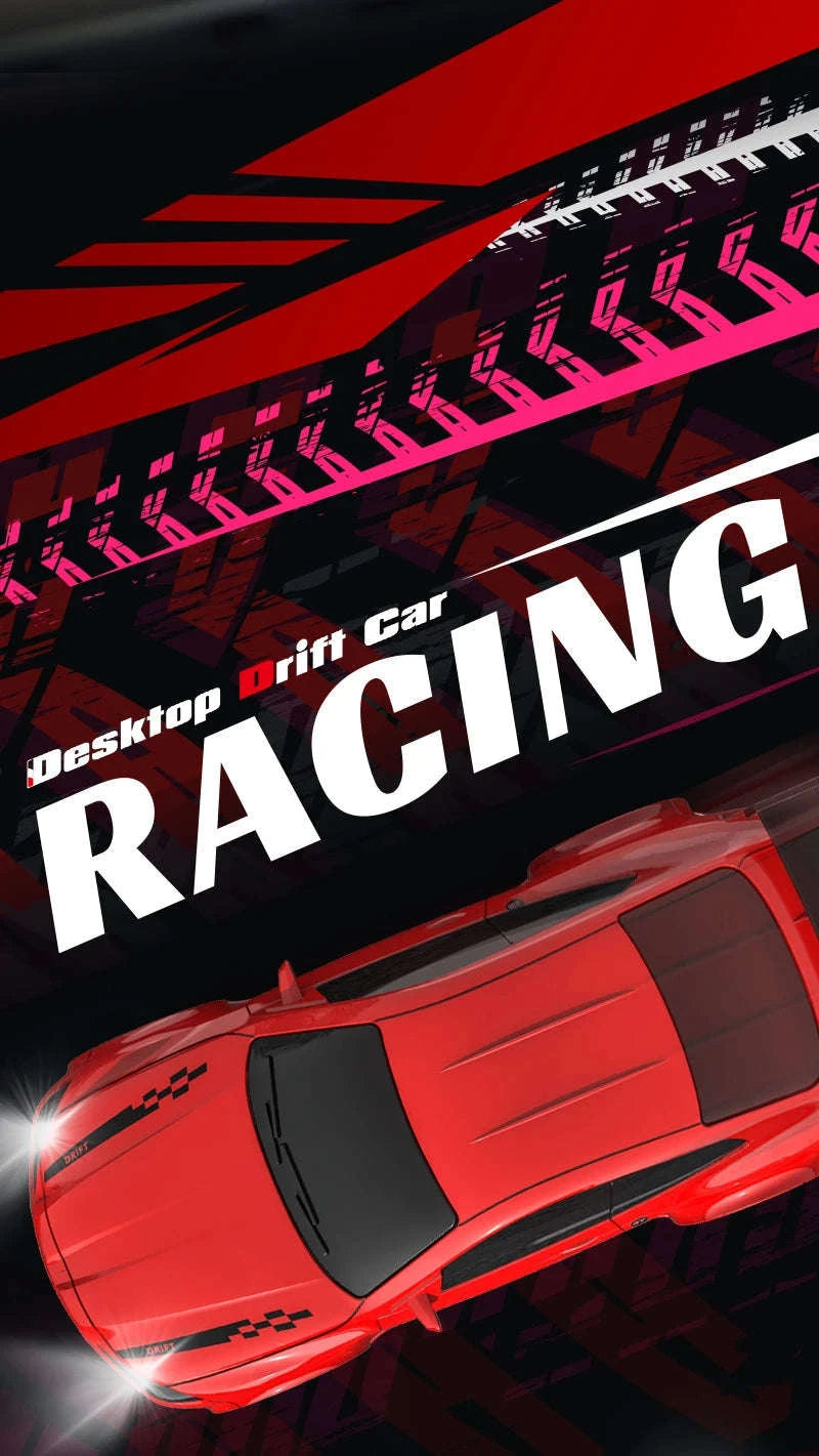 1/64 High Speed Drift RC Car 4WD-KF20 Black OB