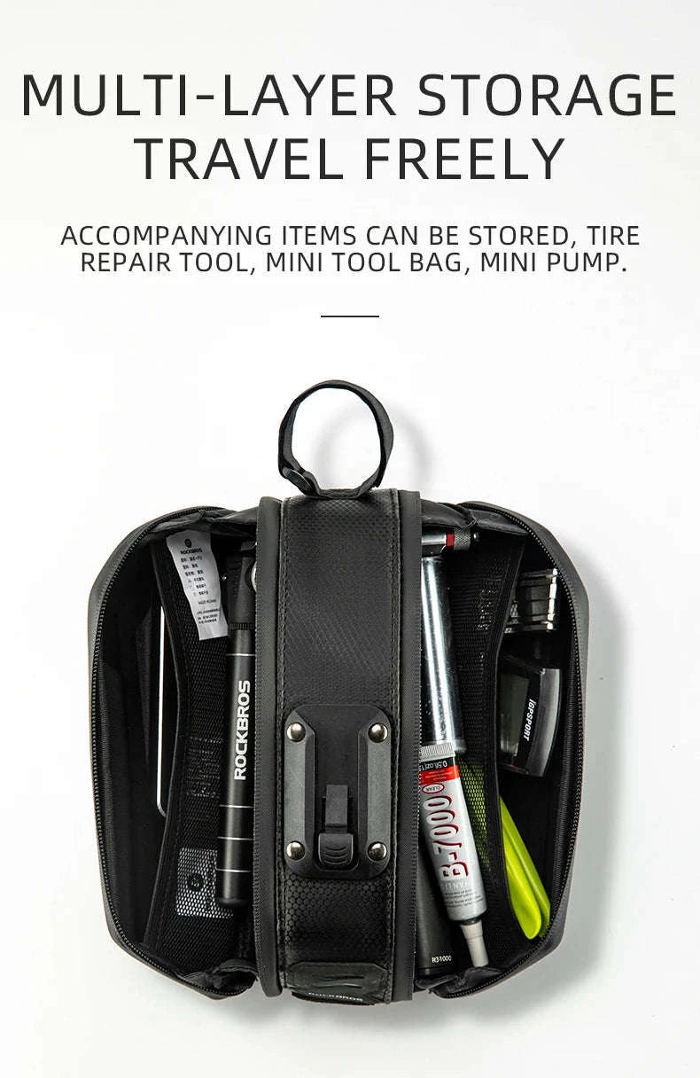 1.7L Waterproof Bicycle Rear Seat Bag-B69 1.7L