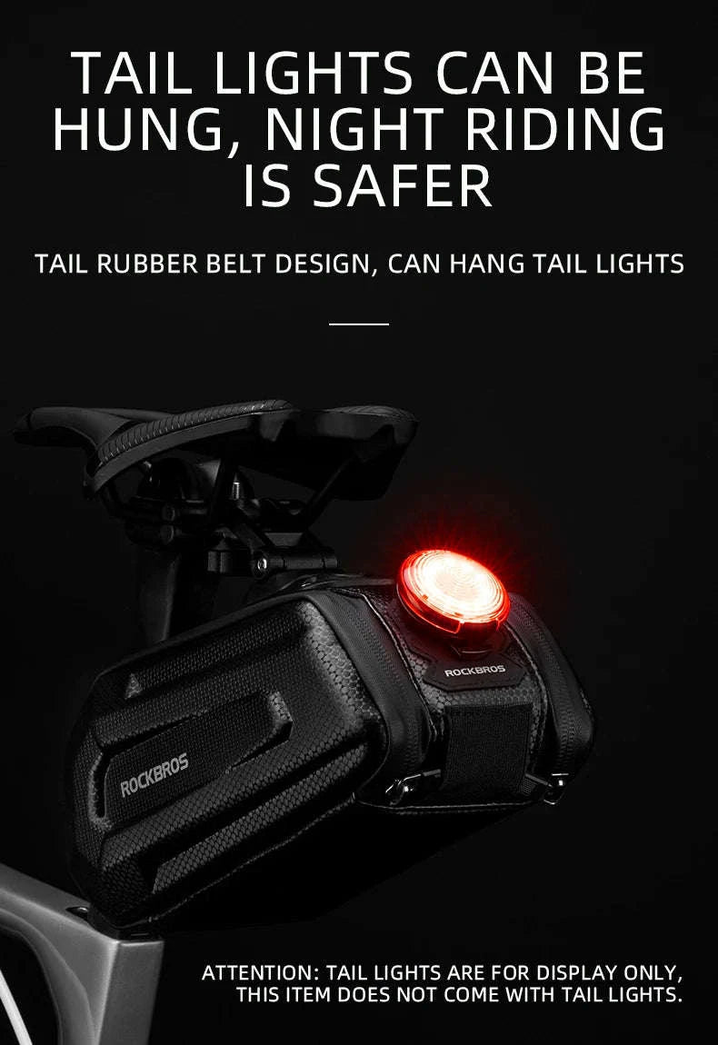 1.7L Waterproof Bicycle Rear Seat Bag-B69 1.7L