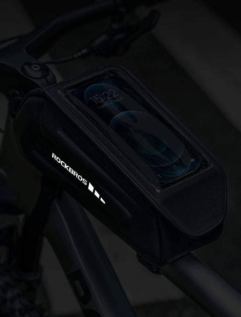 1.7L Waterproof Bike Frame Bag with Touchscreen-30120064001 / About 1.7L