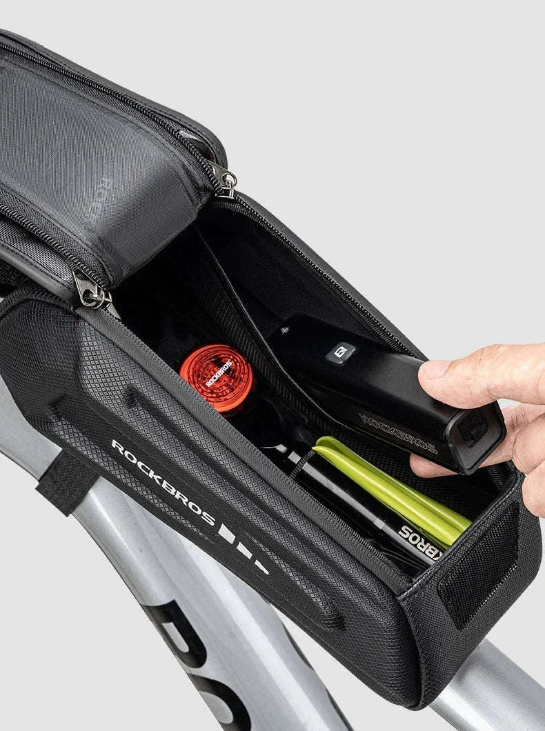 1.7L Waterproof Bike Frame Bag with Touchscreen-30120064001 / About 1.7L