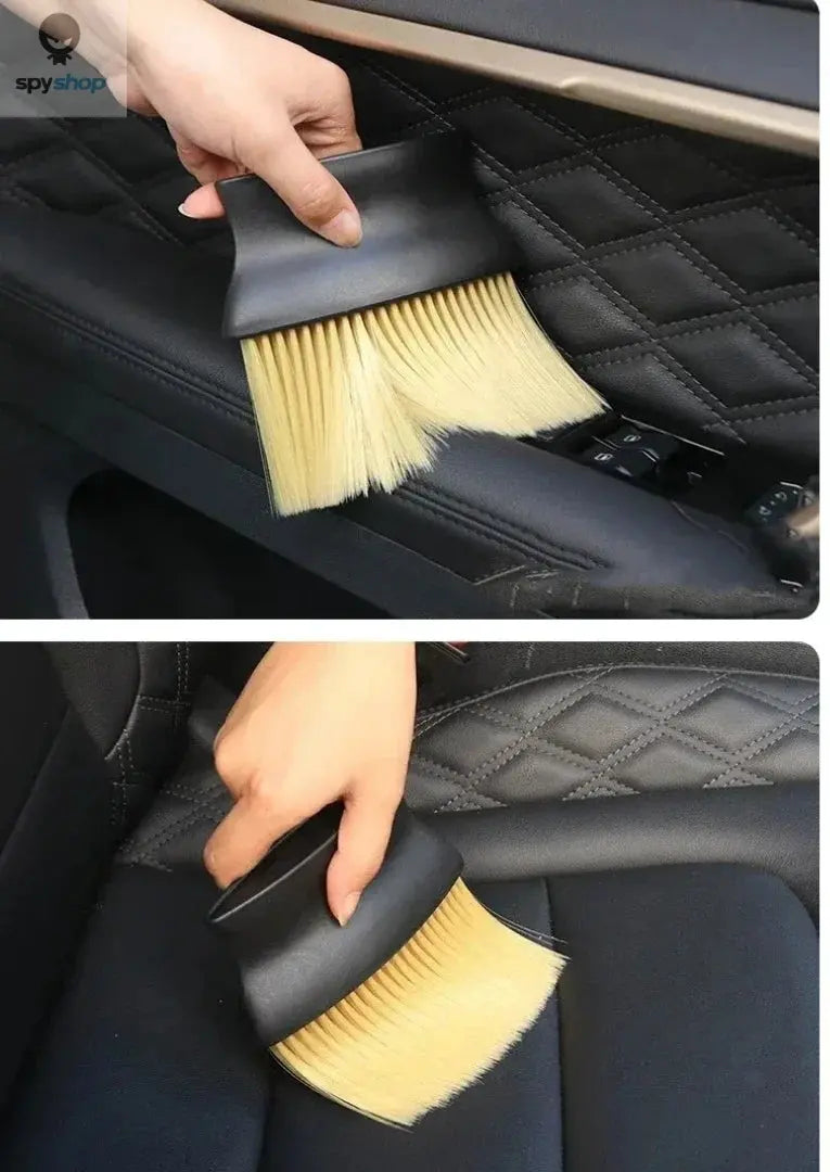 1 Dust Removal Brush Air Conditioner Outlet Car Wash Dust Artifact Dust Removal Brush Cleaning Tooel Soft Brush Car Supp Spy-shop.com
