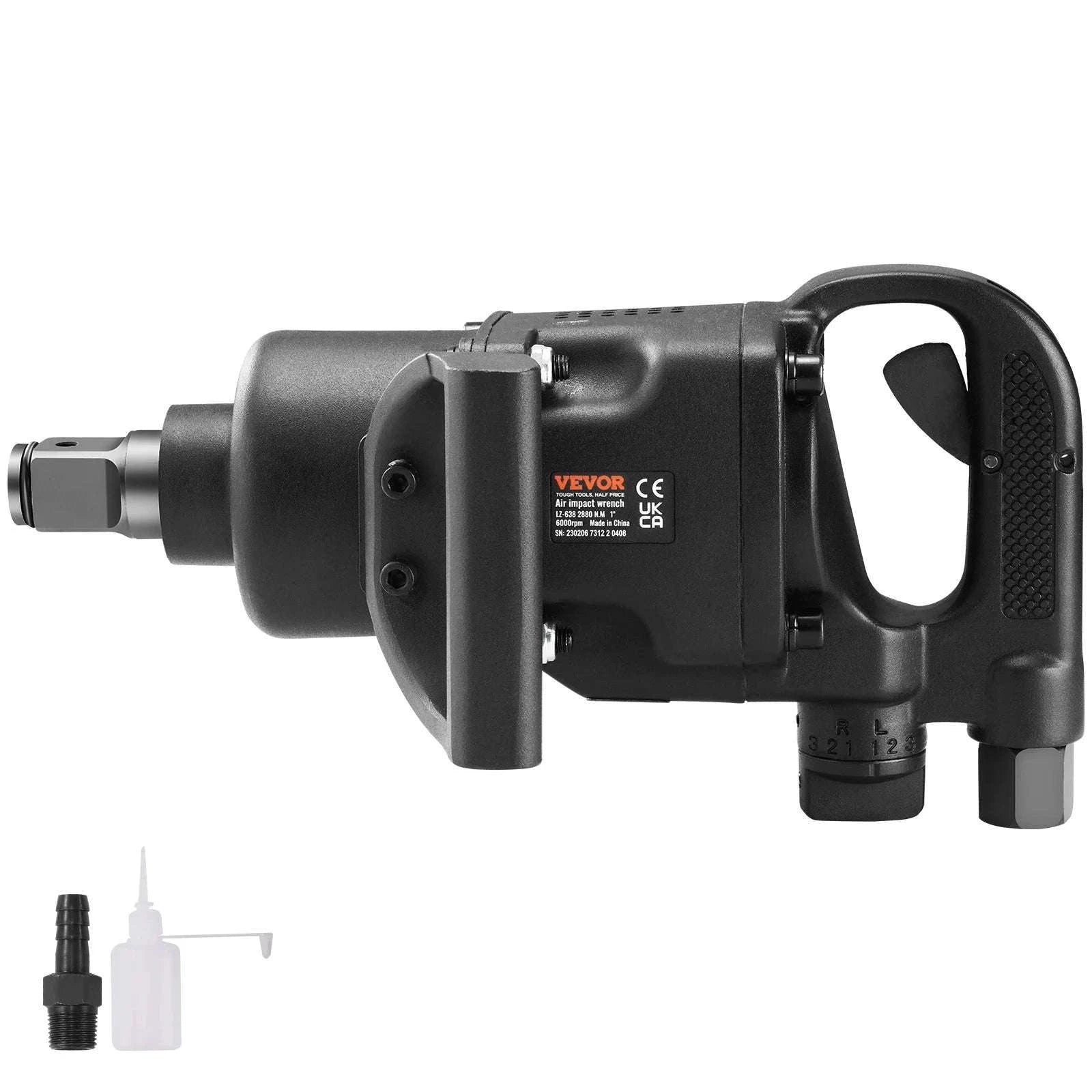 1" Air Impact Wrench 2730 ft-lbs Heavy Duty Pneumatic Gun-United States
