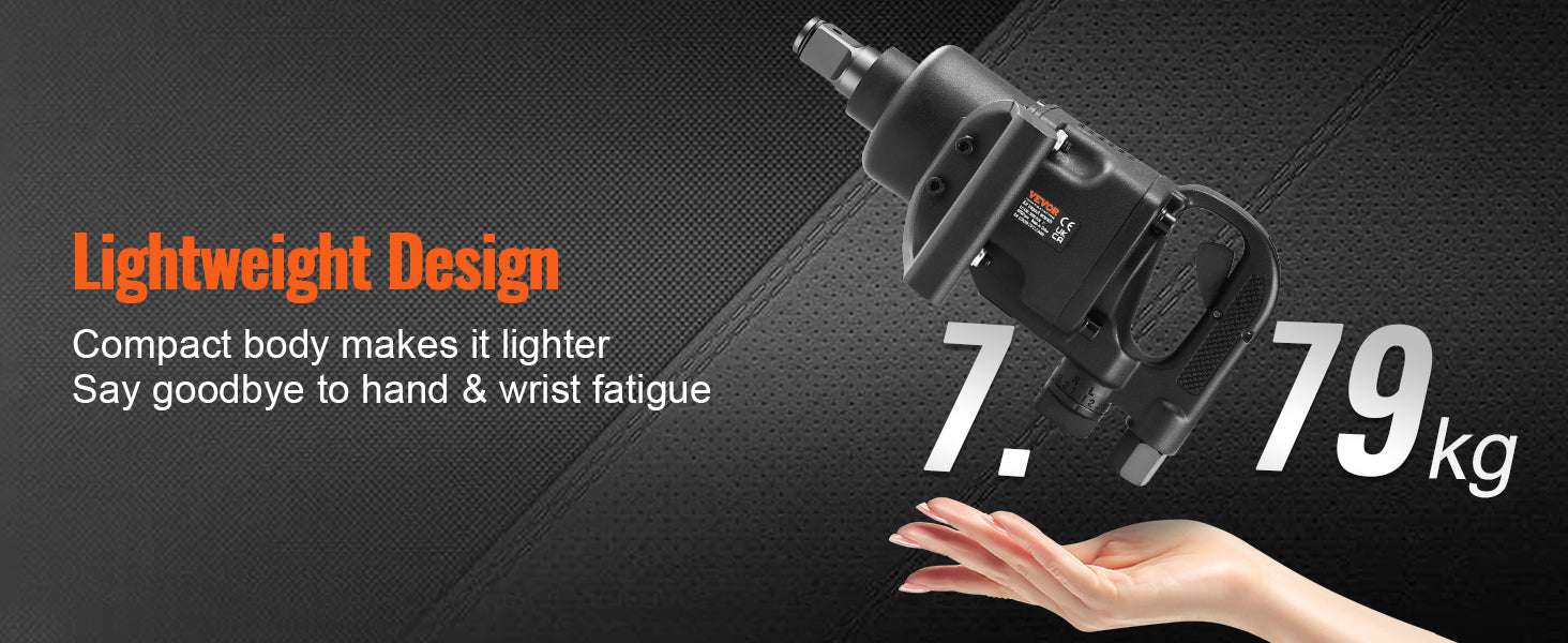 1" Air Impact Wrench 2730 ft-lbs Heavy Duty Pneumatic Gun-United States