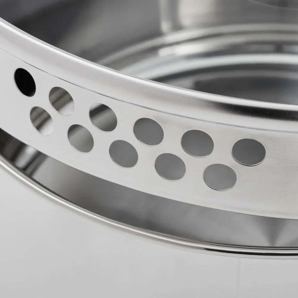 1 Qt Stainless Steel Saucepan with Straining Lid & Glass Cover-United States