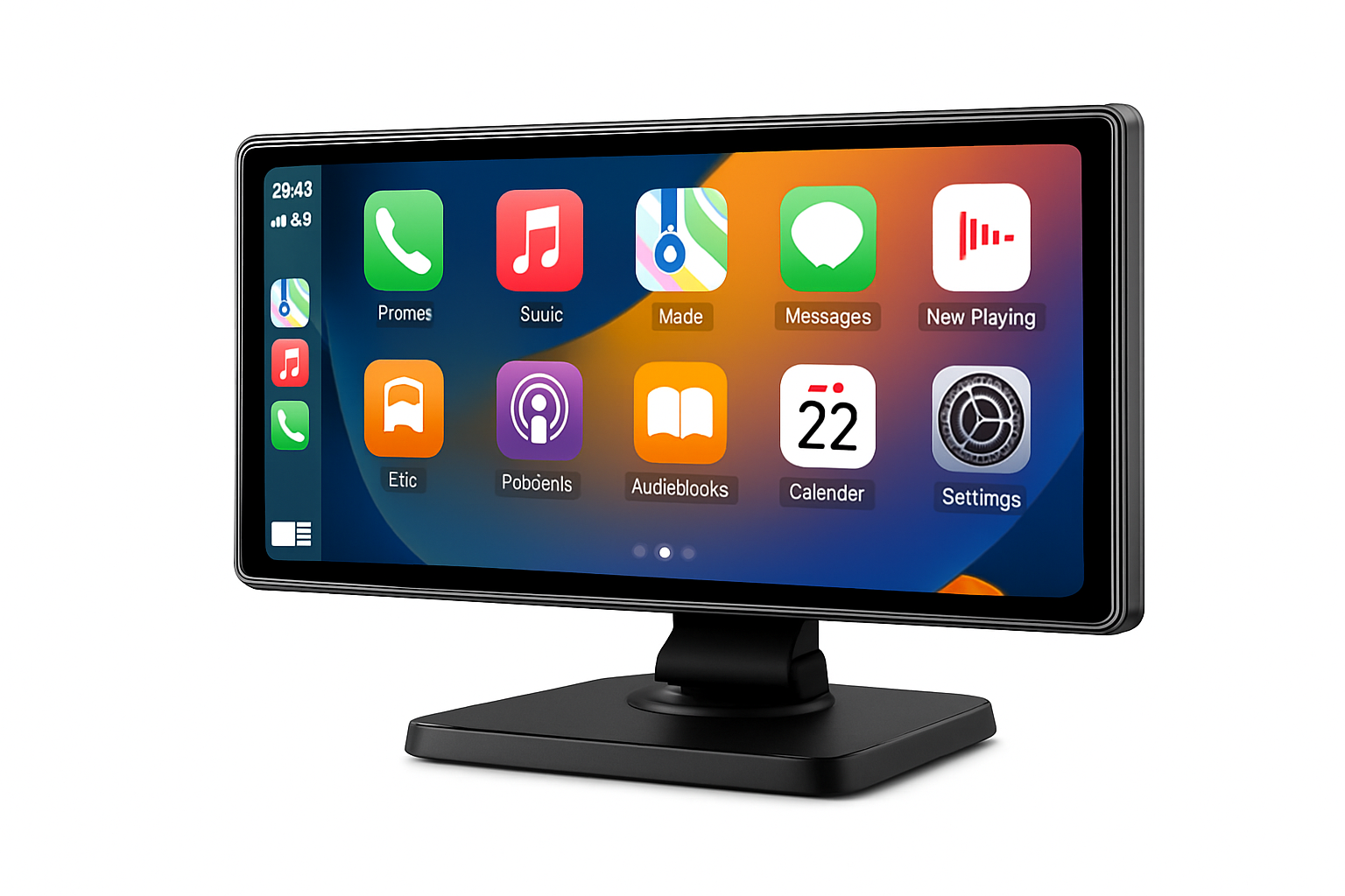 11.26 Inch 4K Car DVR with Wireless CarPlay and Android Auto