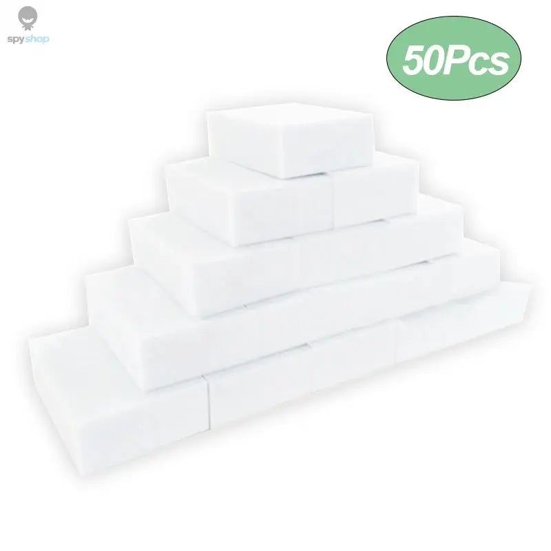 10/20/50/100Pcs Melamine Sponge Magic Sponge Eraser Eraser Cleaner Cleaning Sponges for Kitchen Bathroom Cleaning Tools 10*6*2cm Spy-shop.com