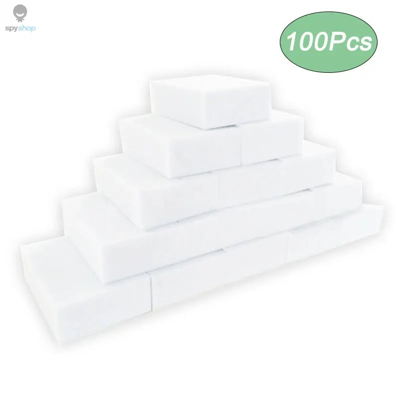 10/20/50/100Pcs Melamine Sponge Magic Sponge Eraser Eraser Cleaner Cleaning Sponges for Kitchen Bathroom Cleaning Tools 10*6*2cm Spy-shop.com
