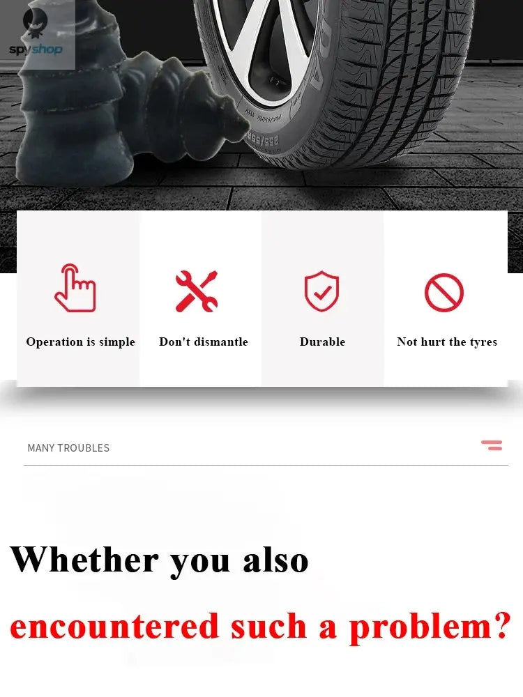 10/30Pcs Car Tyre Repair Rubber Nail Set Universal Car Motorcycle Tyre Repair Nails Truck Scooter Bike Tire Puncture Repair Tool Spy-shop.com