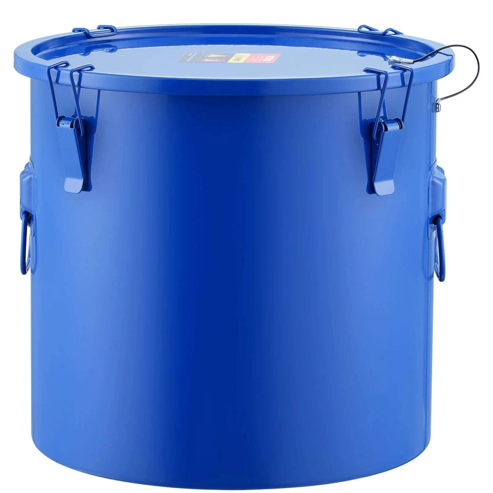10 Gallon Fryer Grease Bucket with Filter Bag and Locking Lid-carbon steel / United States