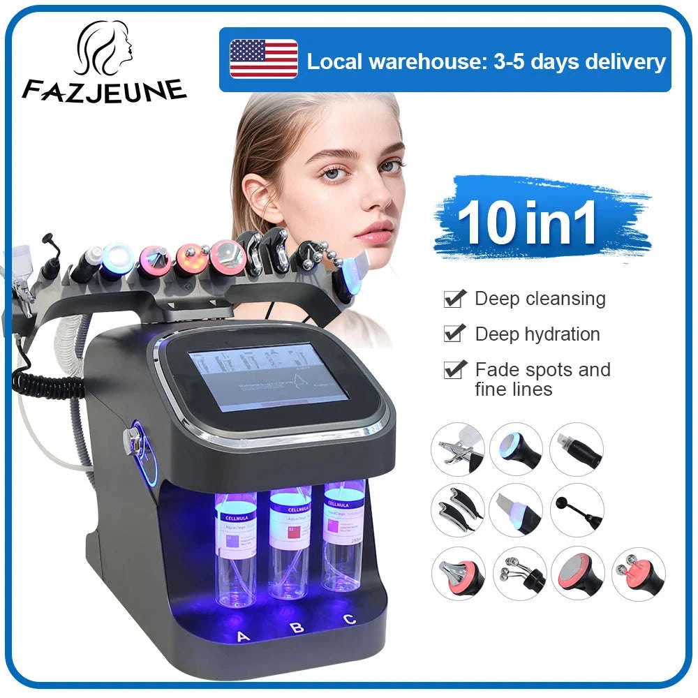 10-in-1 Aqua Peeling Machine-10in1 hydra / US / United States