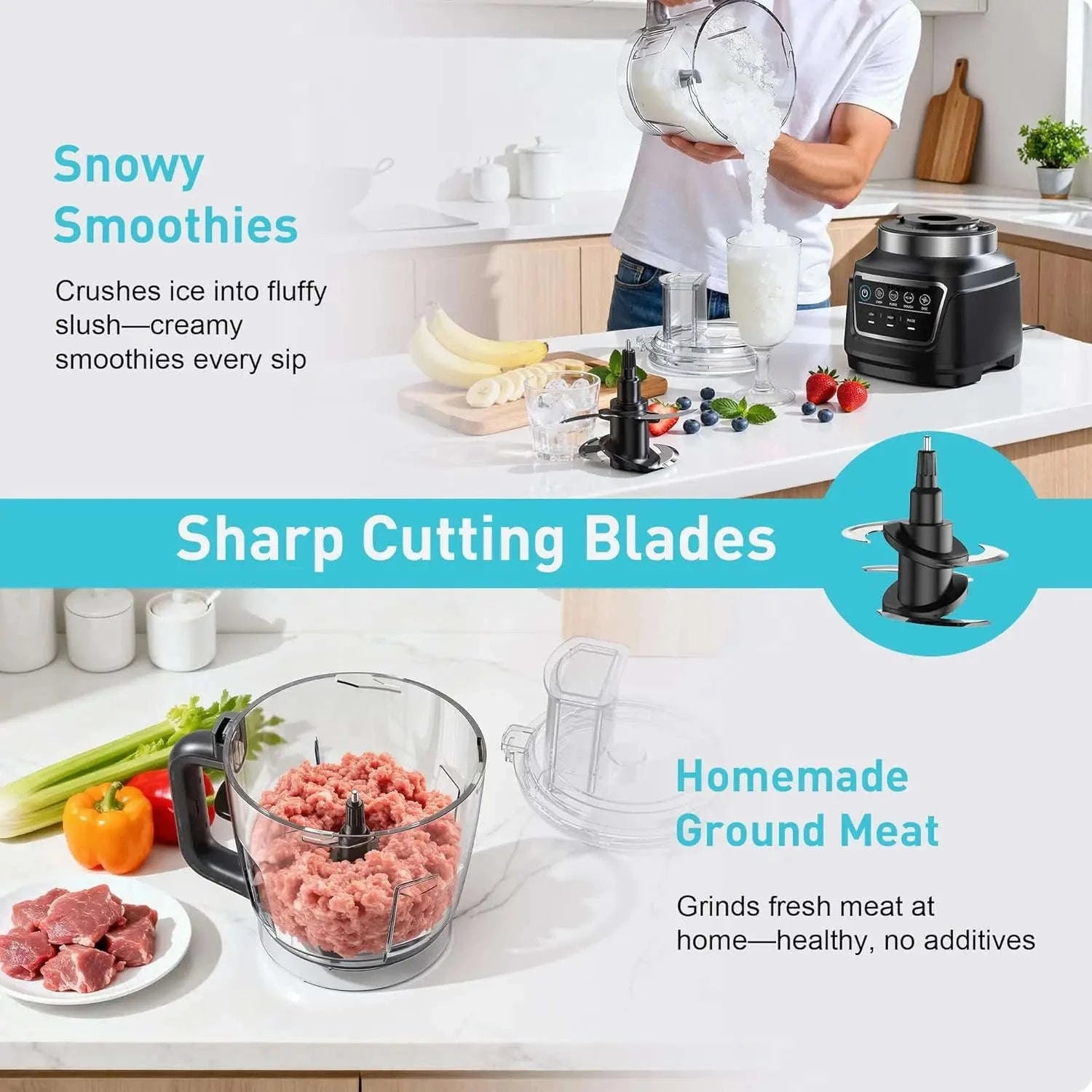 10-in-1 Blender & Food Processor-United States