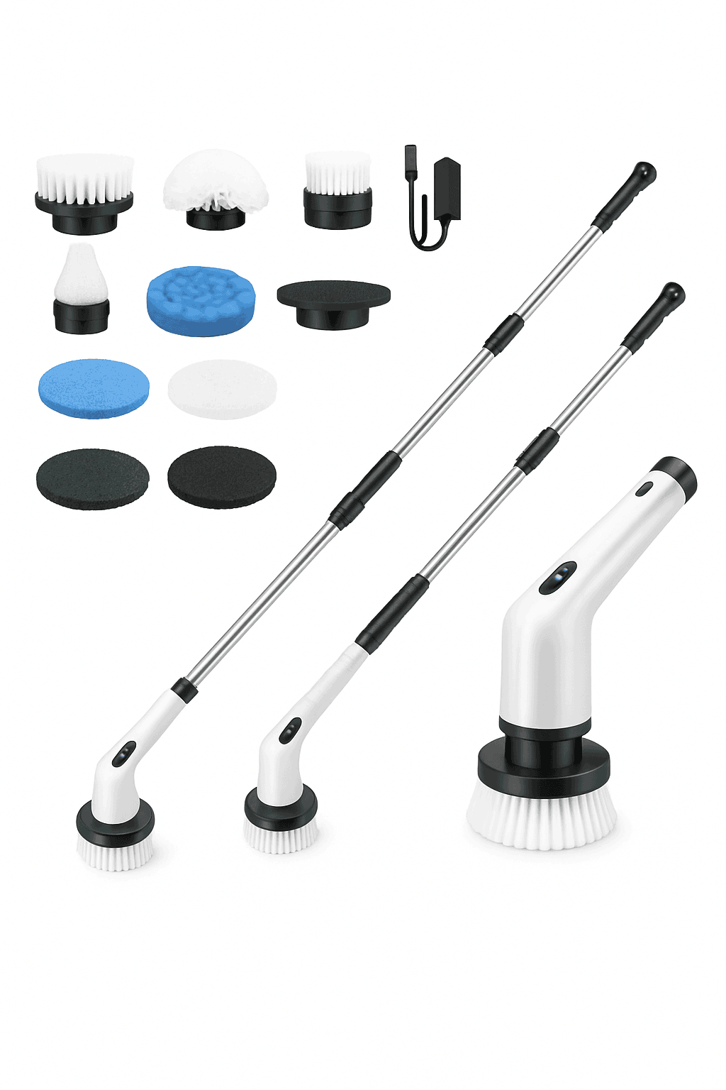 10-in-1 Cordless Electric Cleaning Brush Spin Scrubber-UNITED KINGDOM