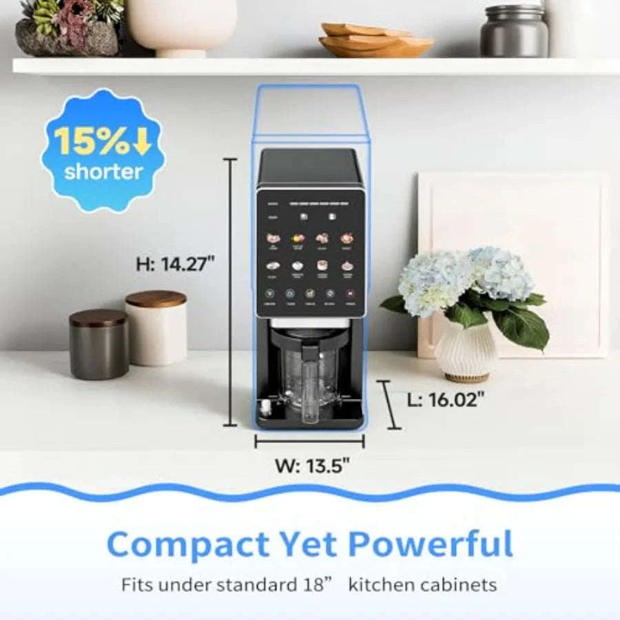10-in-1 Ice Cream Maker for Gelato, Sorbet, Slushies-United States