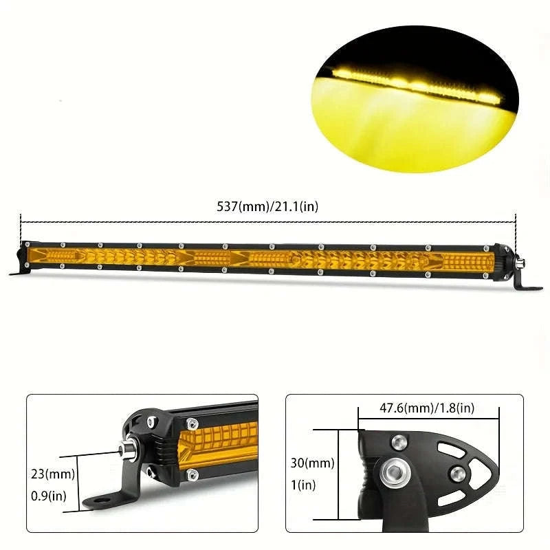 10 Inch / 20 Inch LED Light Bar Combo Beam Work Light-1pc 10 inch white