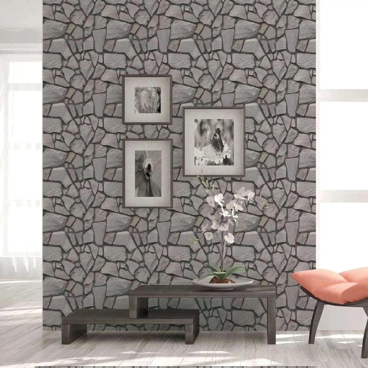 10 Pack 3D Self-Adhesive PVC Wall Panels for Easy Room Refresh-Wall Stickers 524 / 30cmX30cmX10pcs