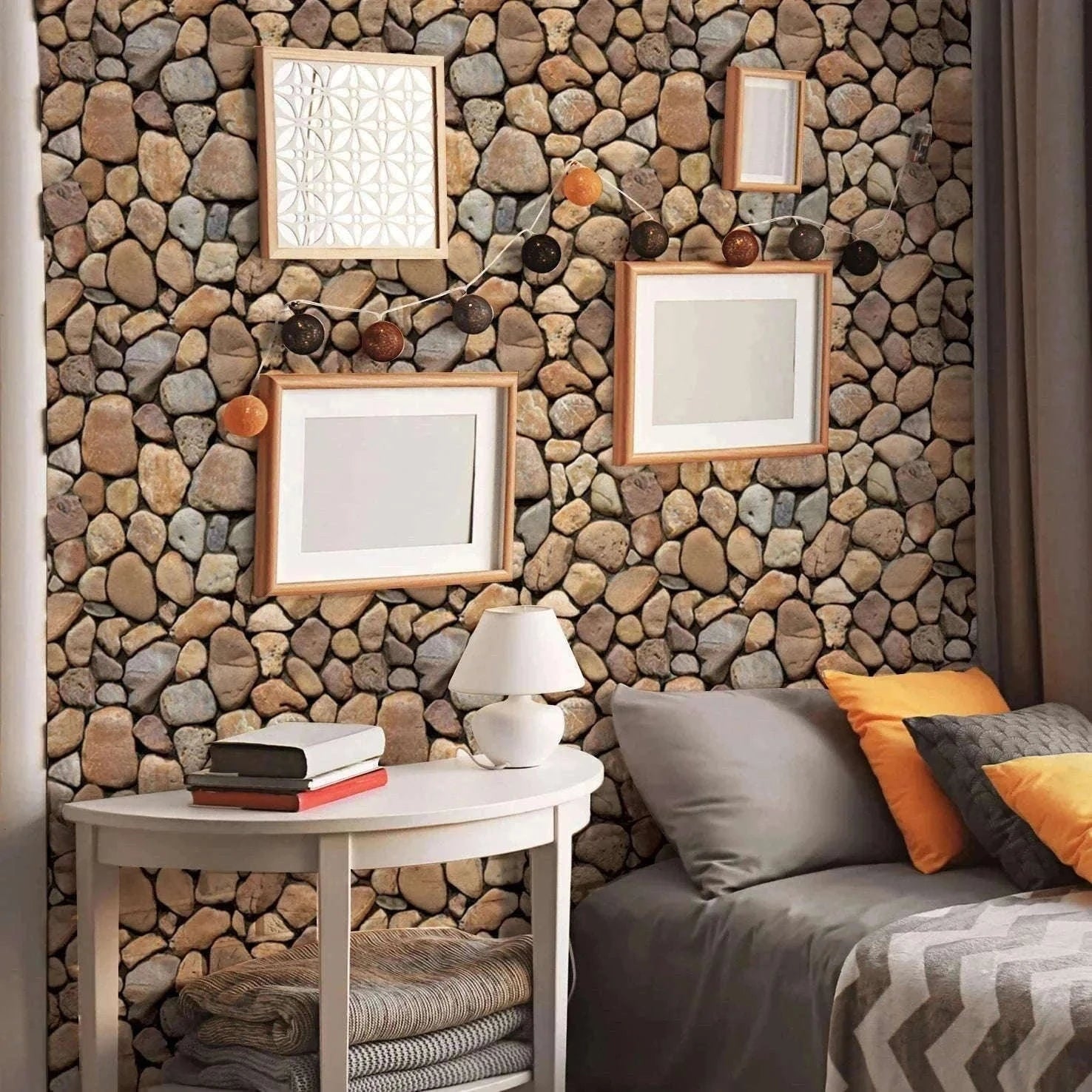 10 Pack 3D Self-Adhesive PVC Wall Panels for Easy Room Refresh-Wall Stickers 524 / 30cmX30cmX10pcs