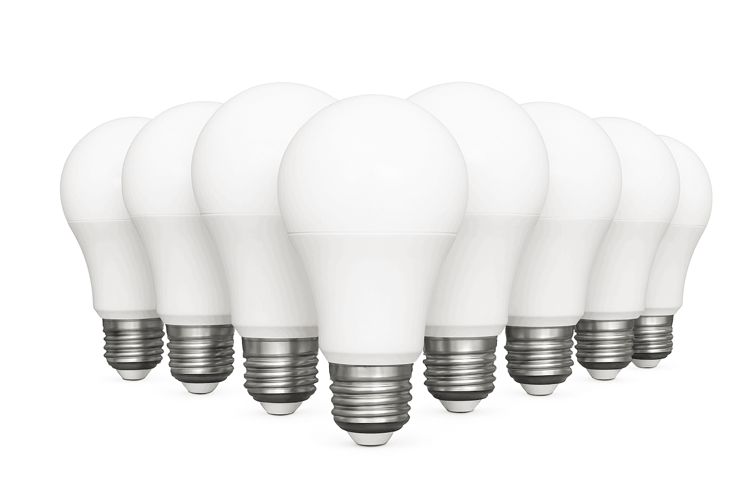 10 Pack E27 LED Light Bulbs for Bright, Reliable Home Lighting-E27 220V / Warm White / 6W